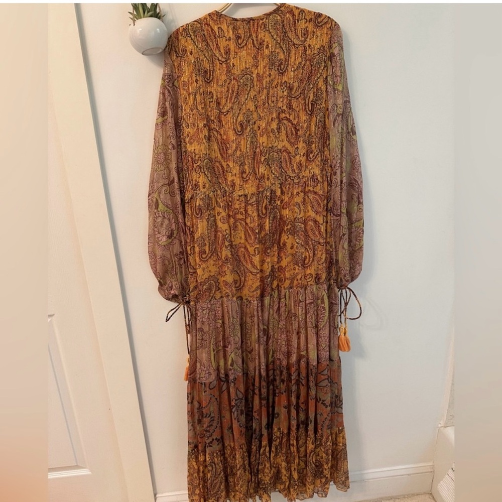 FARM Rio Multicolor Paisley Long Sleeve Dress - Picture 3 of 3